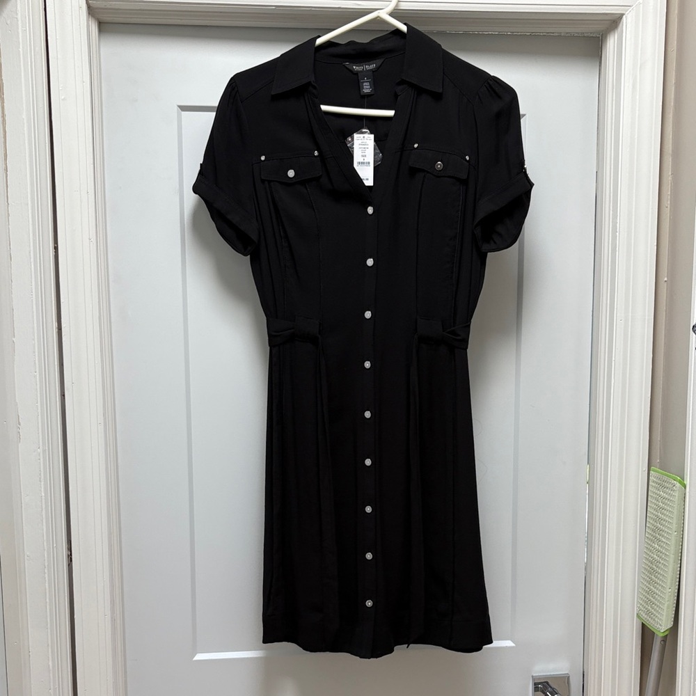 White House Black Market Black Mini Dress